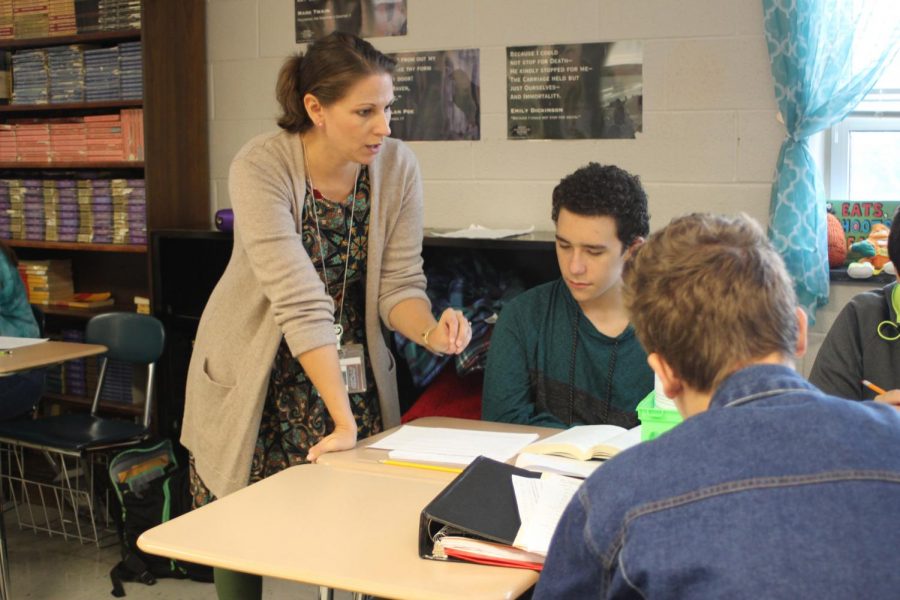 Second period, tenth grade English, learned about a chapter from Harper Lee’s To Kill a Mockingbird.  Wilt likes to stay in touch with  in her students as they work. Senior Rachael Scott said, “She always walks around the room, answering questions and explaining ideas.
