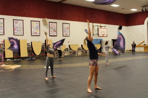 Color Guard Gears Up for the Start of a New Season