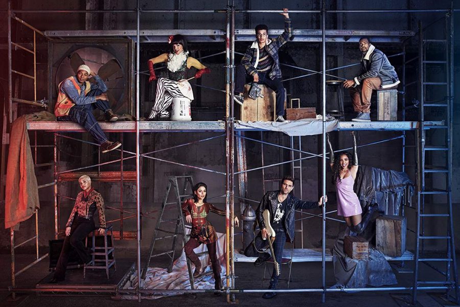 This is the press photo for the cast of Rent on Fox.