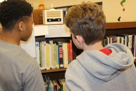 Students Experience the 1950s in the Library