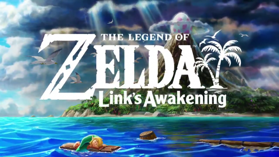During the trailer for Links Awakening the title for the game shows after Links ship wrecks in a storm.
Image courtesy of Nintendo of America via Twitter