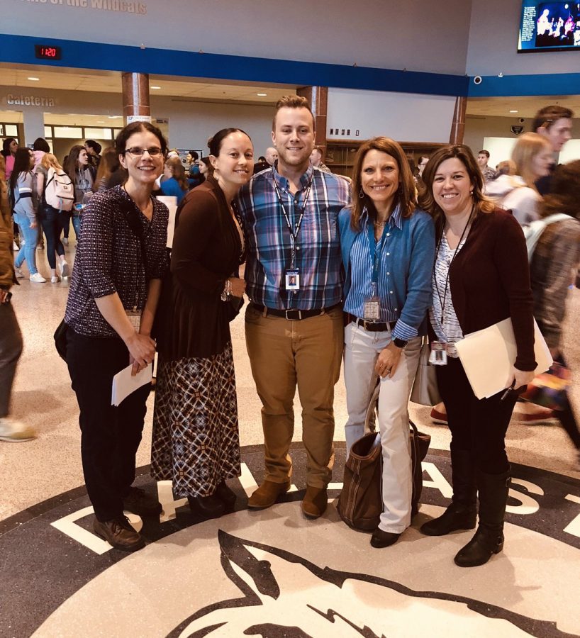 More
Aaron Hare tweeted, Great to see my @SYCSD World Language teachers today at the World Language Career Symposium @DtownHighSchool @DallastownSD with this photograph.
Photograph courtesy of @AaronFHare via Twitter
 

