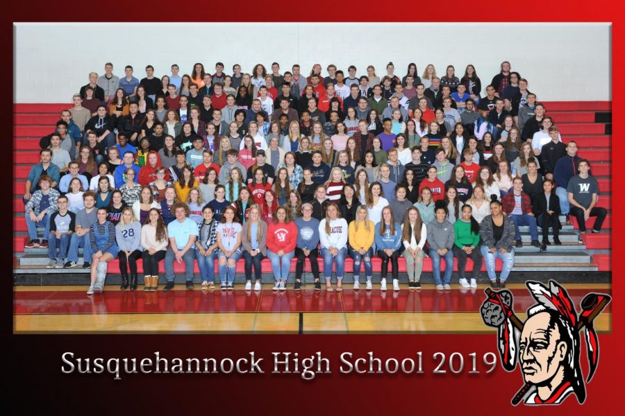 Susquehannock High school class of 2019. Photo by Lifetouch. 