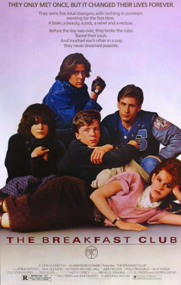 'The Breakfast Club'. Image Courtesy of: @halfalivememes via Twitter