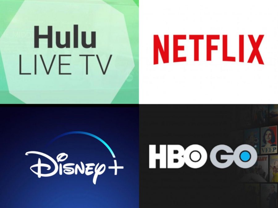 The core four streaming services that people are using.
Image courtesy of  Google