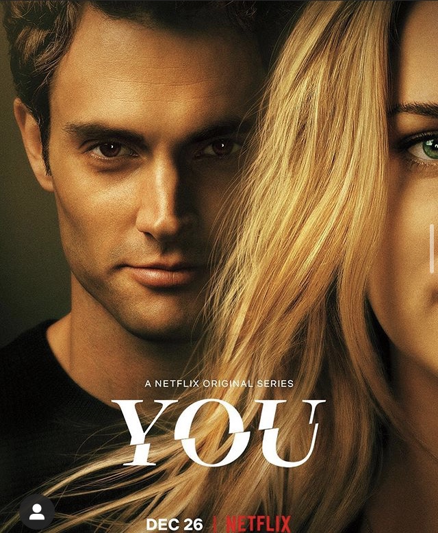 Netflix show, You, was released second season on Dec. 26, 2019. Image courtesy of @Younetflix via Instagram
