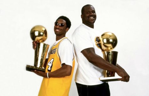 Lakers Champions 3 Peat Kobe Bryant Shaq NBA 2002