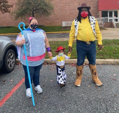 Aevidum Adviser Matthew Shervington dresses as part of the Toy Story cast on October Fun Night. Photo courtesy of Kellin McCullough