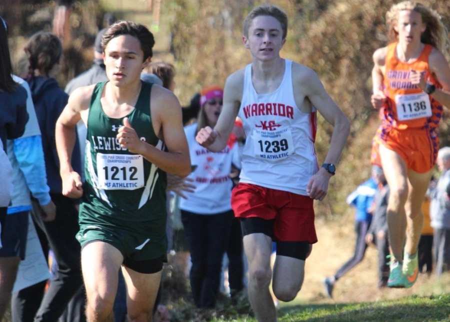 O'Brien competes in the State championship for Cross Country and finished in fourth place with a time of 16:81. O'Brien was recently named first Team All-State by the Pennsylvania Track and Field Coaches. Photograph via @mattobrien on Instagram. 