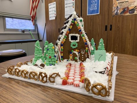 Students Compete in Annual Gingerbread House Competition