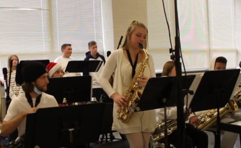 Jazz Band Brings Cheer with Holiday Performances