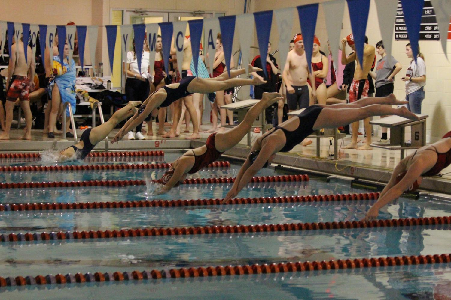 Girls Swimming Team Dives into a New Season