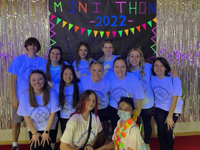 The Mini-THON committee worked tirelessly in order for the event to be a huge success. Photograph courtesy of Heather Walker