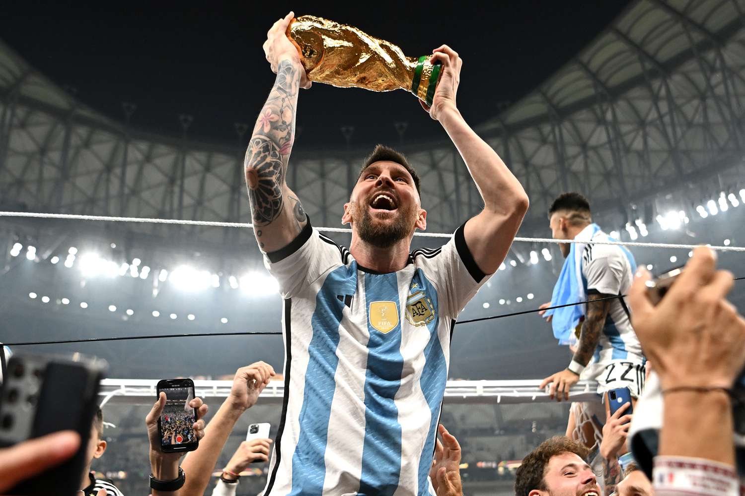 How Lionel Messi's World Cup record compares to his GOAT rivals