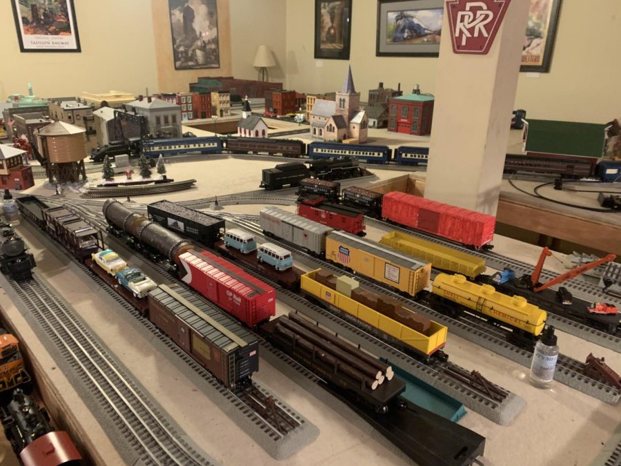 Ledesmas main freight yard, facing the fictional west from the end of the track.
Photograph By Brennan Ledesma
