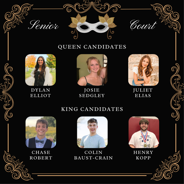 Prom Candidates Announced