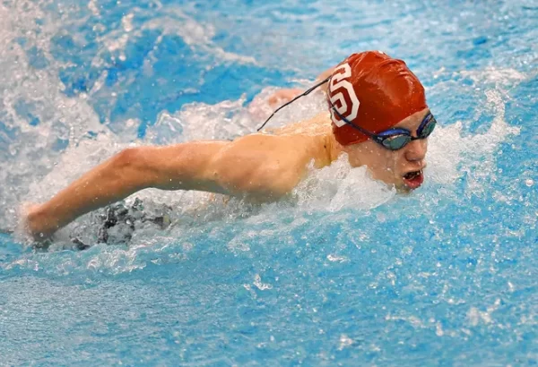 Tyler Wright swims for Susquehannock.