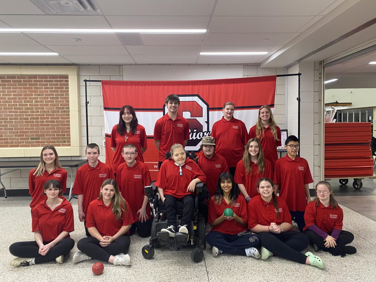 The members of the 2024 Unified Bocce team pose for a team picture.
Photograph Courtesy of Emily Landis.