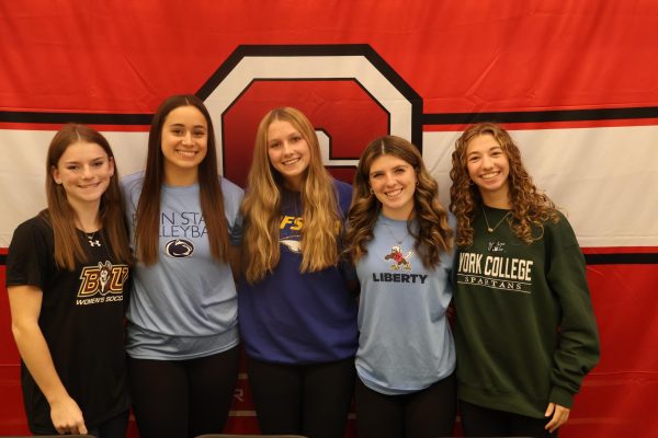Seniors Participate in National Signing Day