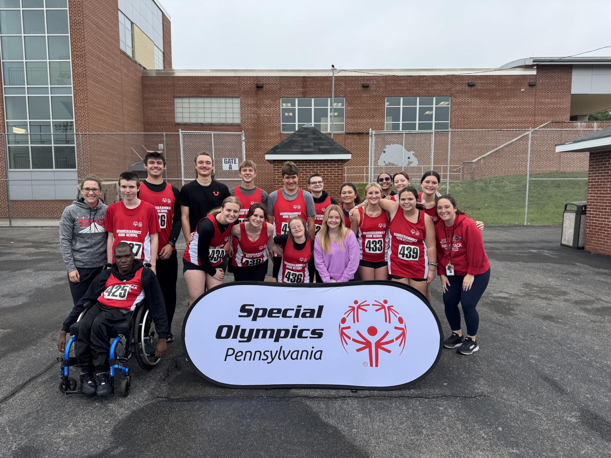 The Unified Track & Field team travels to West York for a meet. All members radiate with positivity and big smiles from the beginning of the meet to the end.