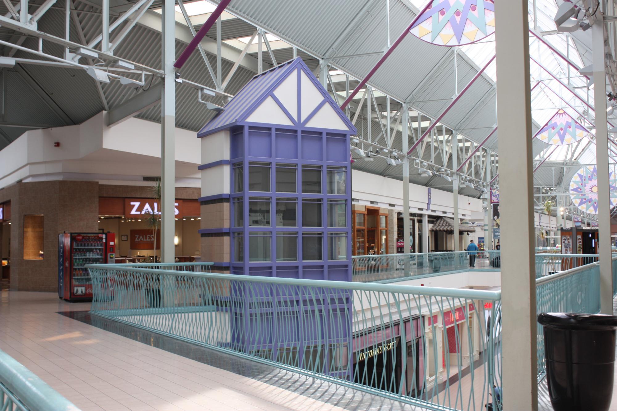The York Galleria in West York stands as a symbol of York's mall history. Photograph by Nathan Feeser